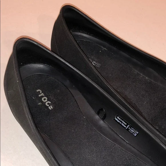 Crocs 8M women’s smoking loafer flat - Picture 2 of 5